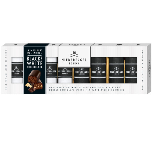 Niederegger Klassiker Black & White Chocolate 100g