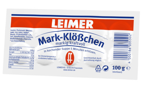 Leimer Mark-Klösschen 100g