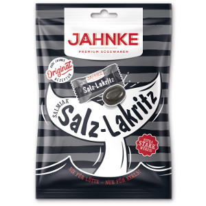 Jahnke Salz-Lakritz extra stark würzig 125g