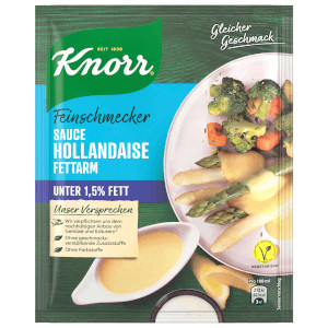Knorr Feinschmecker Sauce Hollandaise fettarm 33g für 250ml