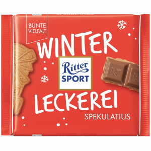 Ritter Sport Winterleckerei Spekulatius 100g