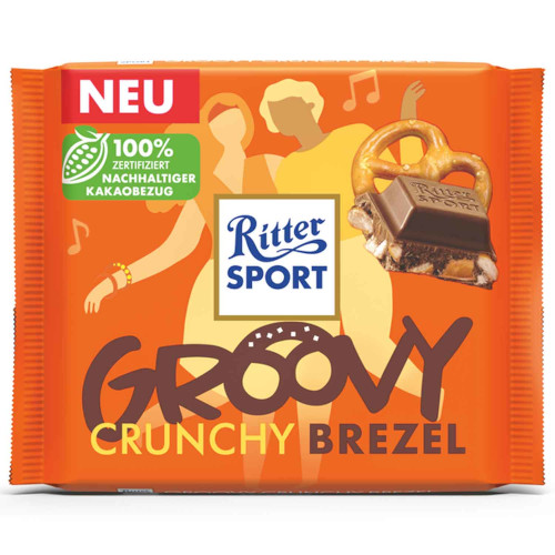 Ritter Sport Groovy Crunchy Brezel 100g