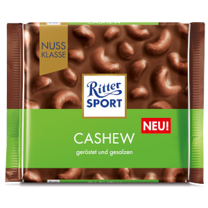 Ritter Sport Nuss Klasse Cashew 100g
