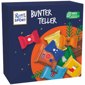 Ritter Sport Bunter Teller 230g für 19 Stück