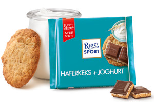Ritter Sport Frühlings-Spezialität Haferkeks + Joghurt 100g