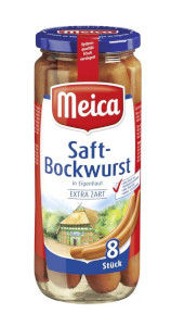 Meica Saft-Bockwurst Würstchen 540g für 8 stück