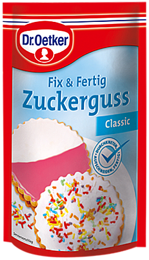 Dr. Oetker Fix und Fertig Zuckerguss Classic 125g
