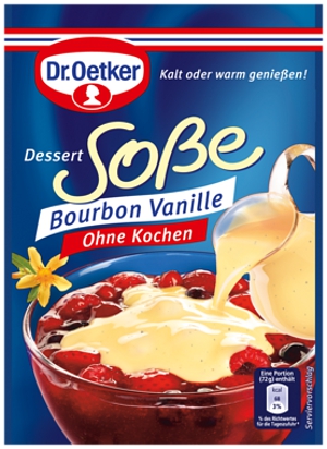 Dr.Oetker Dessert Sosse Bourbon Vanille Ohne Kochen 39g