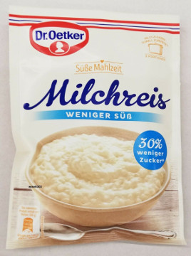 Dr.Oetker Süsse Mahlzeit Milchreis Weniger süss 112g