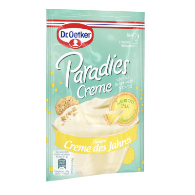 Dr.Oetker Paradies Creme des Jahres Lemon Pie Geschmack 64g