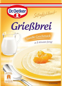 Dr.Oetker Süße Mahlzeit Griessbrei Vanille Geschmack 90g