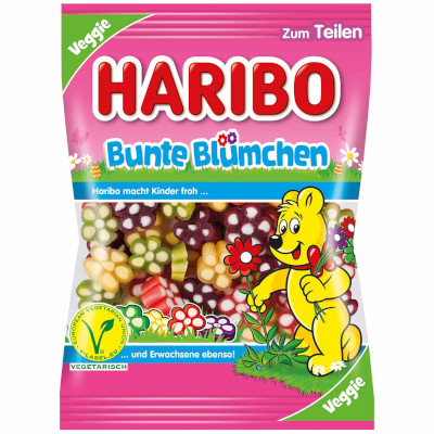 Haribo Bunte Blümchen (Veggie) 175g
