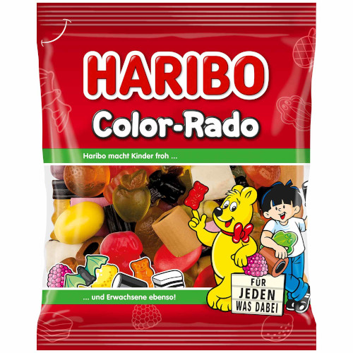 Haribo Color-Rado Mischung aus Lakritz 175g