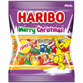 Haribo Merry Christmas Minis Fruchtgummi 250g