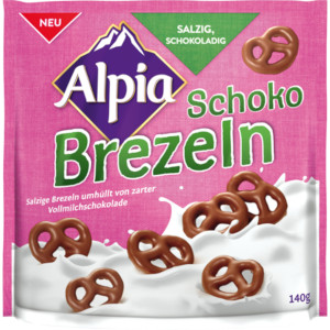 Alpia Schoko Brezeln (Salzig Schokoladig) 140g