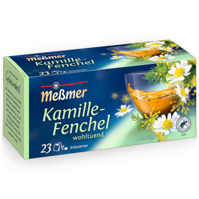 Messmer Kamille-Fenchel 40,25g für 23er x 1,75g