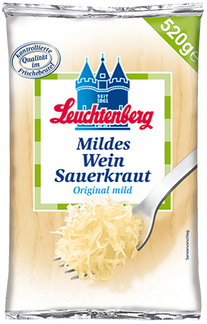 Leuchtenberg Mildes Wein Sauerkraut 520g
