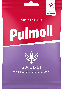 Pulmoll Die Pastille Salbei + Vitamin C 29 bonbons/ 75g