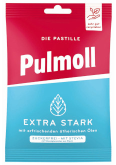 Pulmoll Die Pastille Extra Stark Zuckerfrei 29 bonbons/ 75g