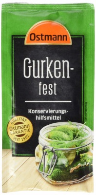 Ostmann Gurken-Fest Konservierungshilfsmittel 15g