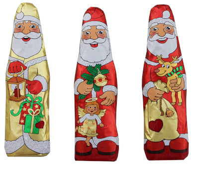 Storz Relief-Weihnachtsmann Edel-Vollmilch-Schokolade 12,5g x 10er