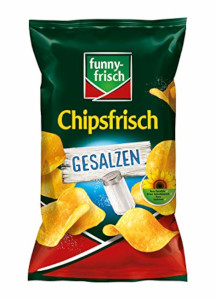 Funny Frisch Chipsfrisch Gesalzen 150g x 6 er