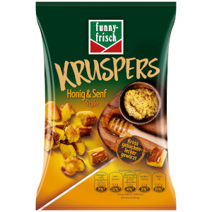 Funny-Frisch Kruspers Honig & Senf 120g x 3er