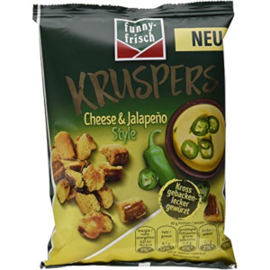 Funny-Frisch Kruspers Cheese & Jalapeno Style 120g x 3er