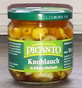 3- Picanto Knoblauch in Kräuter-Marinade 185g
