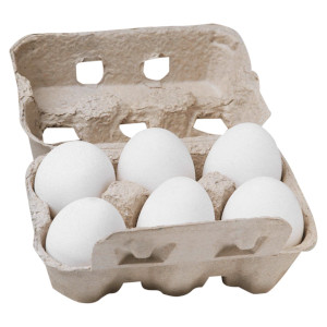 Goertz frische BIO Weisse Eier aus Ökologischer Erzeugung 6 Stück