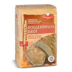 Küchenmeister Roggenmischbrot mit Hefe 1kg
