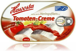 Hawesta Heringsfilets in Tomaten-Creme 200g