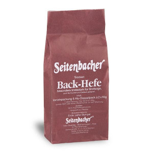 Seitenbacher Trocken Back-Hefe 6 Doppelpack 2 x 10g