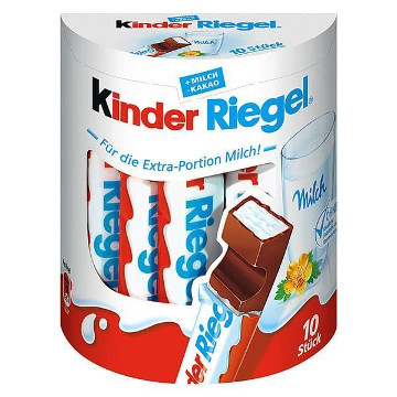 Ferrero Kinder Riegel Milch und Kakao 10 Riegel x 21g