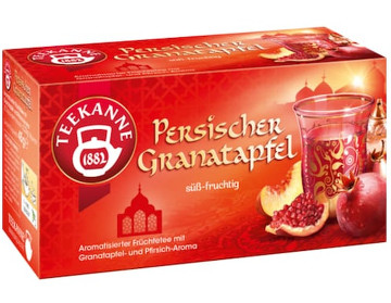 4- Teekanne Persischer Granatapfel 45g für 20er x 2,25g