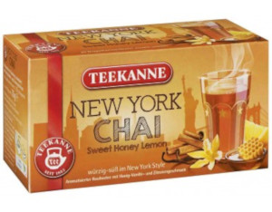 Teekanne New York Chai (Sweet Honey Lemon) 36g für 20er