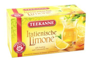 Teekanne Italienische Limone 50g für 20er à 2,5g