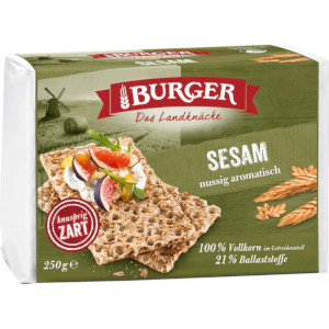 Burger Roggenvollkorn-Knäckebrot Sesam 250g