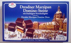 Dr. Quendt Dresdner Marzipan Domino-Steine 200g