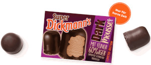 Super Dickmann's Dark Mousse 168g für 6 Stück