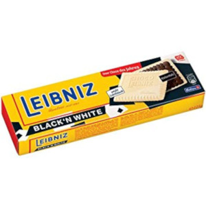 Leibniz Kakaokeks Black'n White Kakaokeks mit Weisser Schoko 125g