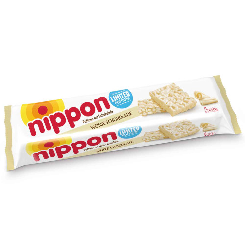 Nippon Puffreis mit Weisse Schokolade 200g