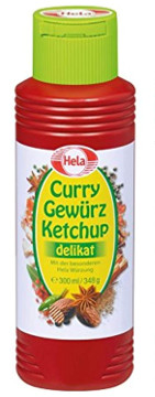 Hela Curry Gewürz Ketchup Delikat 300ml