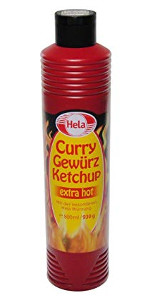 Hela Curry Gewürz Ketchup extra Scharf 800ml