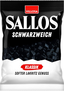 Villosa Sallos Schwarzweich Klassik (softer lakritz genuss) 200g
