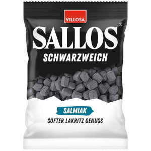 Villosa Sallos Salmiak Schwarzweich 200g (softer lakritz genuss) 200g