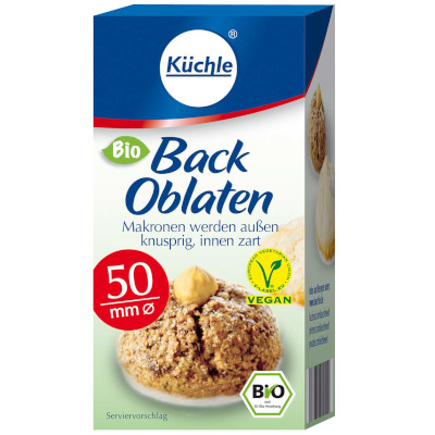 Küchle Back Oblaten BIO 50mm