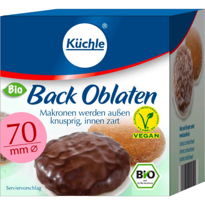 Küchle Bio Back Oblaten 70mm