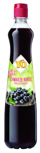 Yo Sirup Schwarze Johannisbeere Fruchtsirup 0,7 Liter