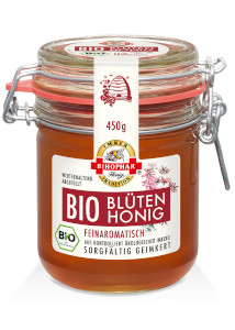 Bihophar Bio Blüten-Honig flüssig 450g